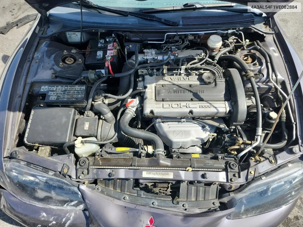 1997 Mitsubishi Eclipse Gsx VIN: 4A3AL54F1VE082884 Lot: 58739935