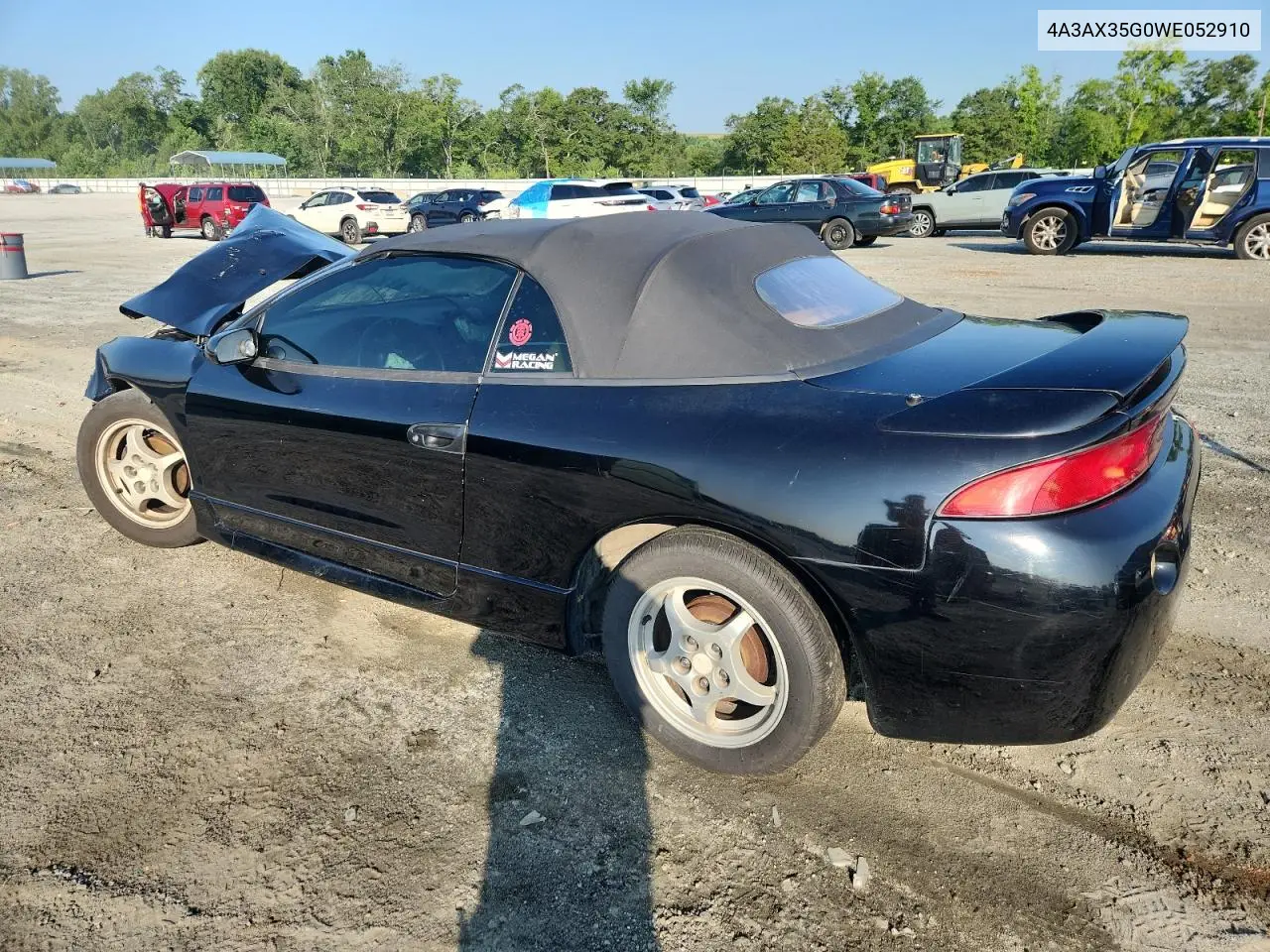 1998 Mitsubishi Eclipse Spyder Gs VIN: 4A3AX35G0WE052910 Lot: 62470345