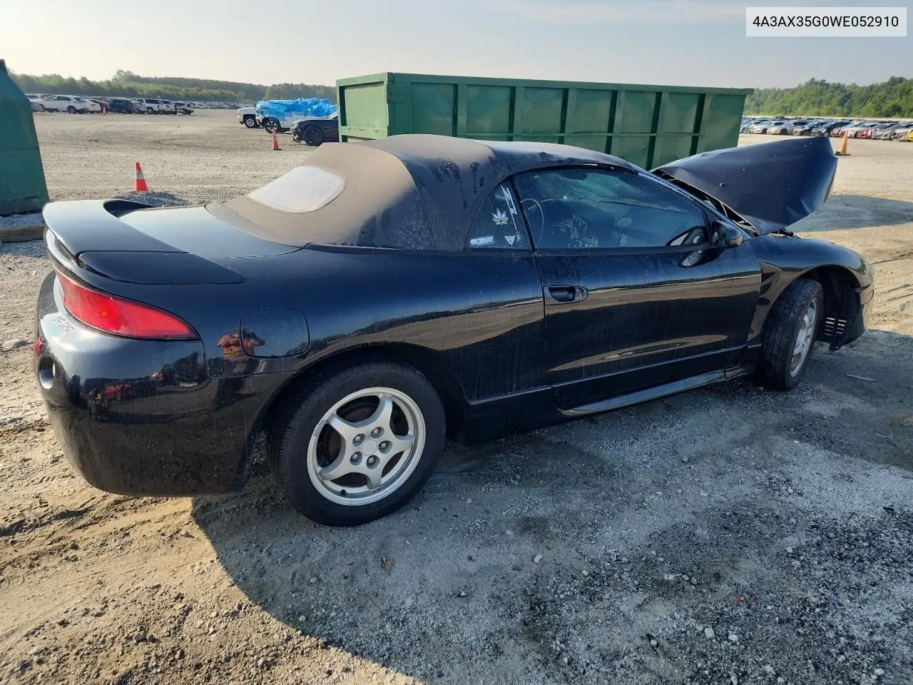 1998 Mitsubishi Eclipse Spyder Gs VIN: 4A3AX35G0WE052910 Lot: 62470345