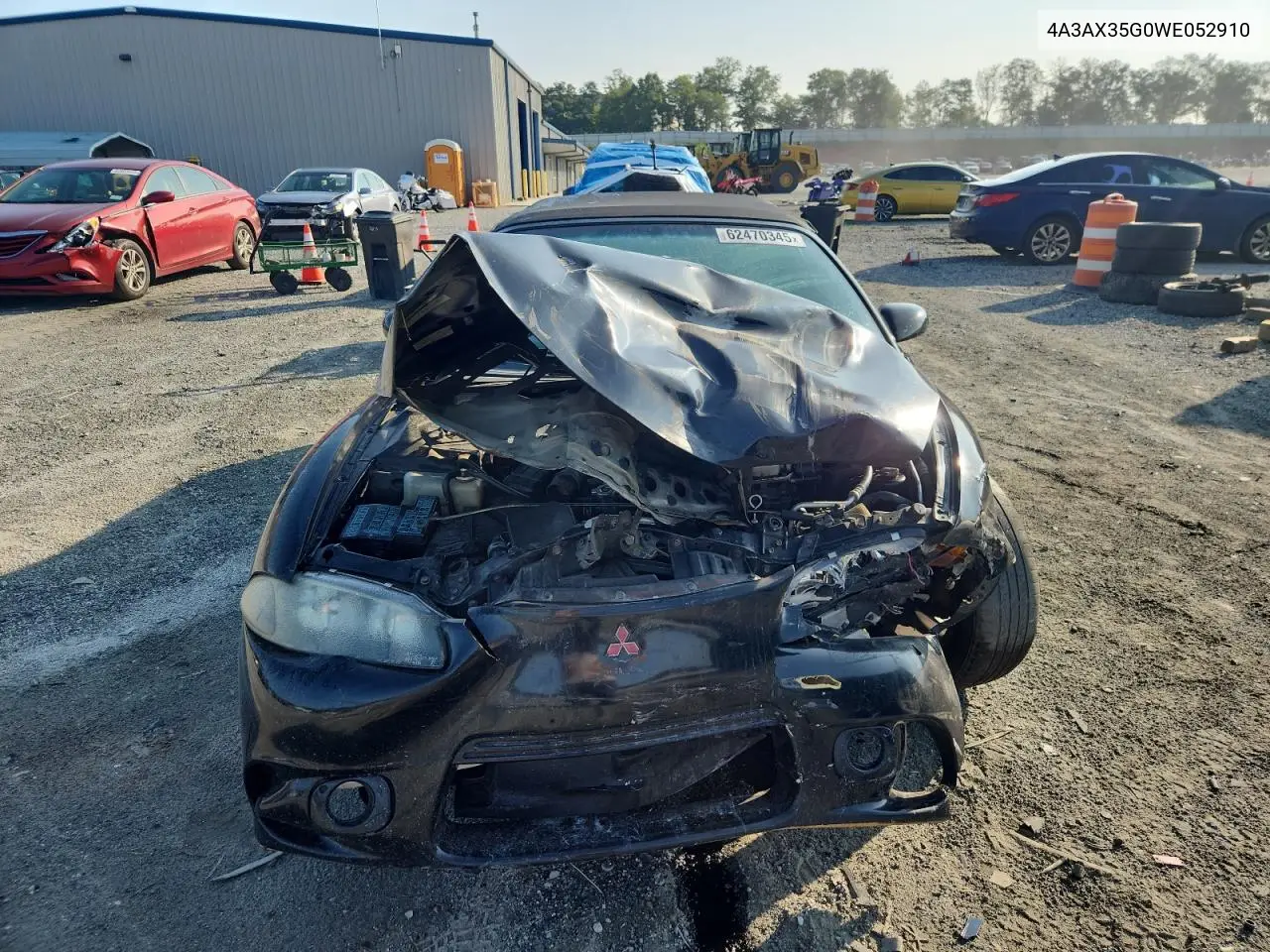 1998 Mitsubishi Eclipse Spyder Gs VIN: 4A3AX35G0WE052910 Lot: 62470345