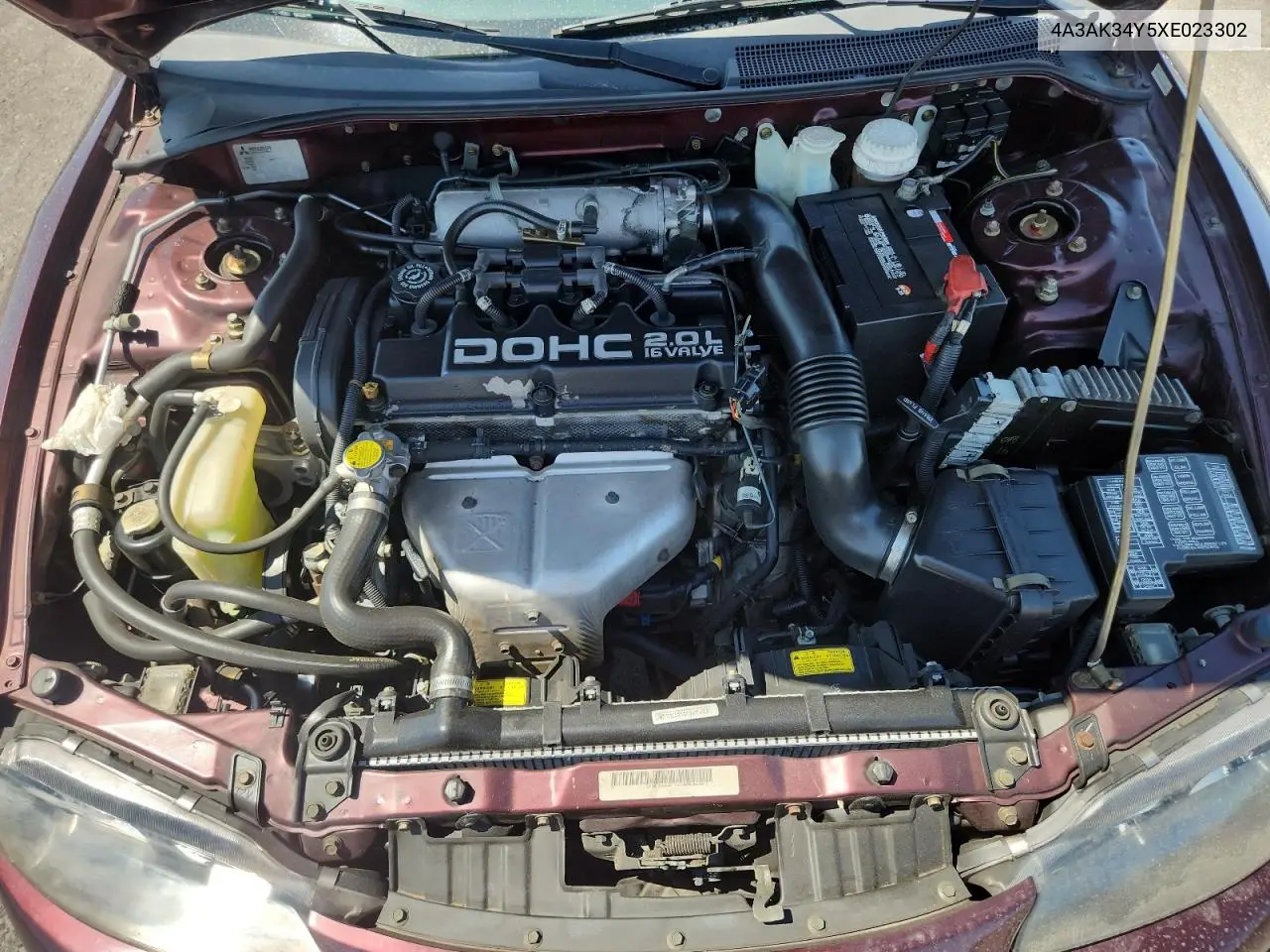 1999 Mitsubishi Eclipse Rs VIN: 4A3AK34Y5XE023302 Lot: 58626205