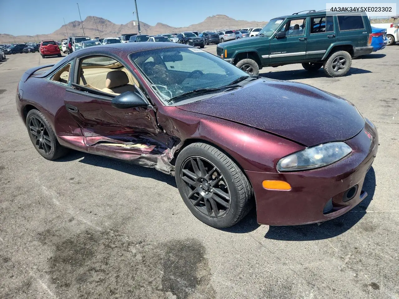1999 Mitsubishi Eclipse Rs VIN: 4A3AK34Y5XE023302 Lot: 58626205