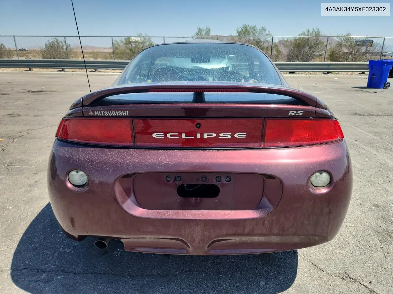 1999 Mitsubishi Eclipse Rs VIN: 4A3AK34Y5XE023302 Lot: 58626205