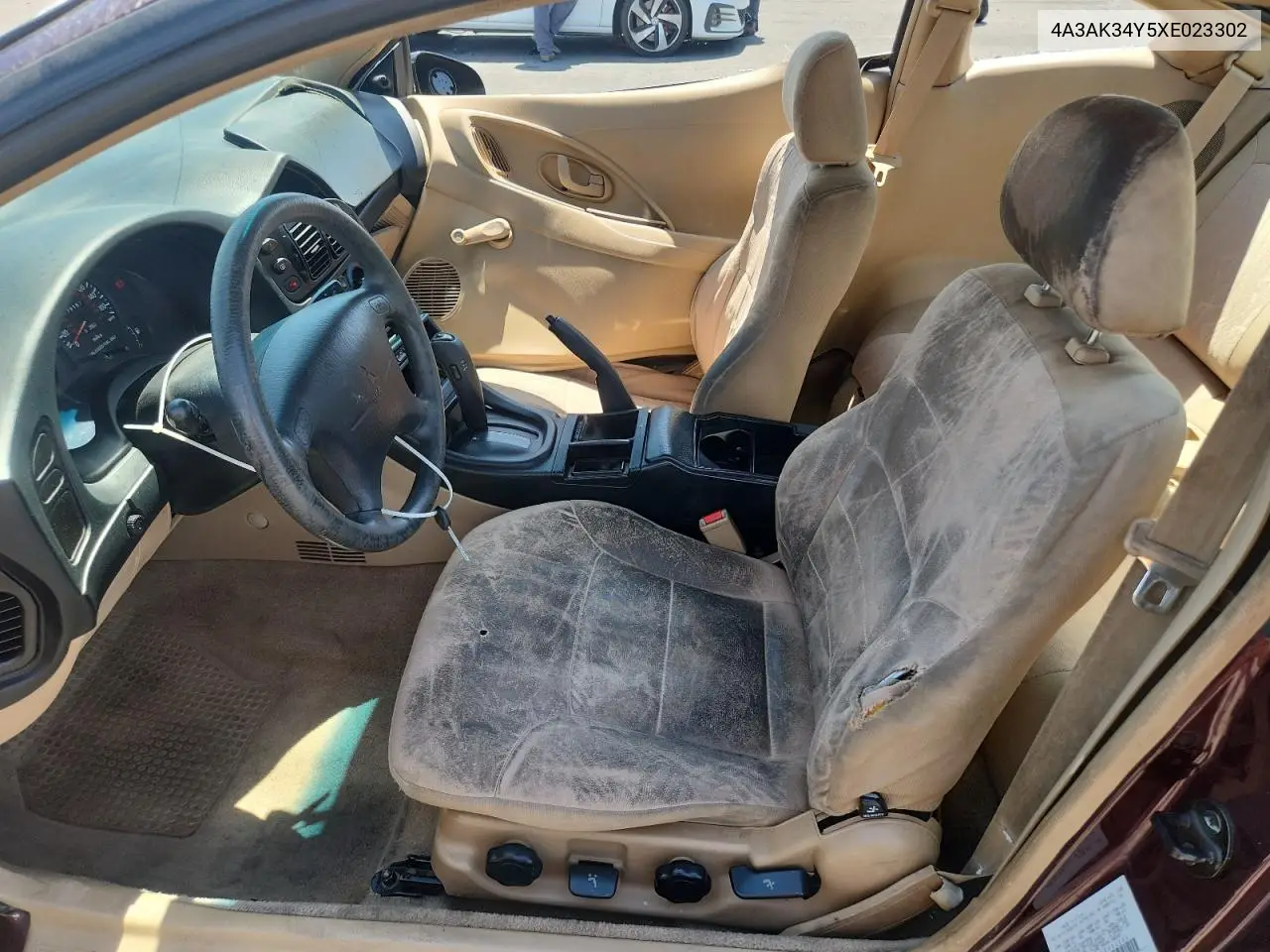 1999 Mitsubishi Eclipse Rs VIN: 4A3AK34Y5XE023302 Lot: 58626205