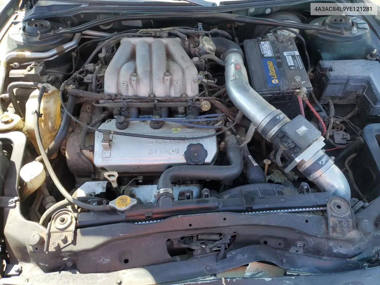2000 Mitsubishi Eclipse Gt VIN: 4A3AC84L9YE121281 Lot: 52781835
