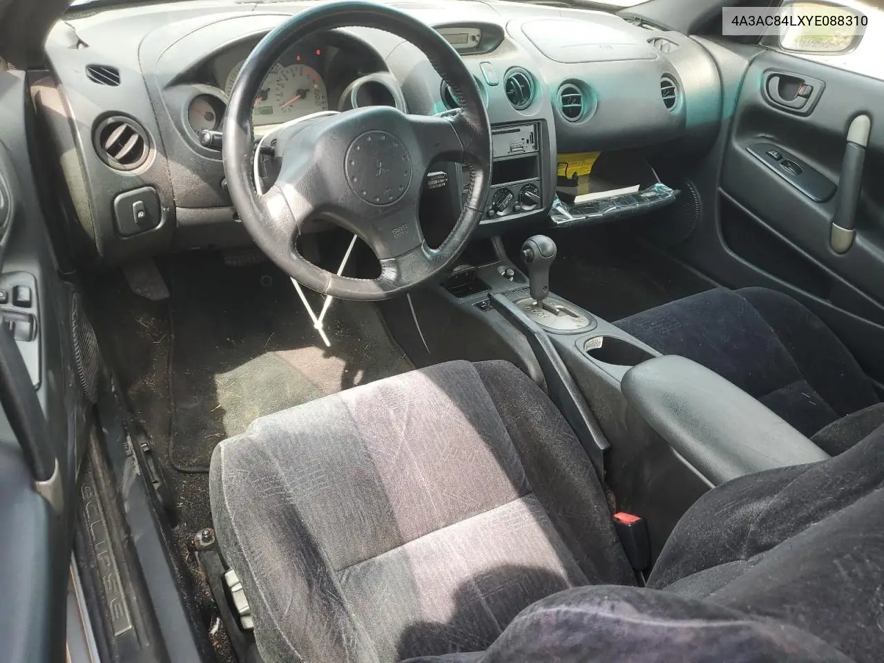 2000 Mitsubishi Eclipse Gt VIN: 4A3AC84LXYE088310 Lot: 60848745
