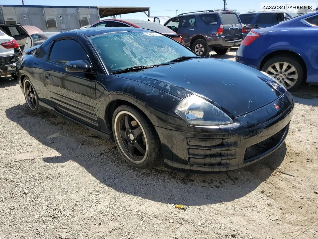 2000 Mitsubishi Eclipse Gt VIN: 4A3AC84L7YE004508 Lot: 62961515