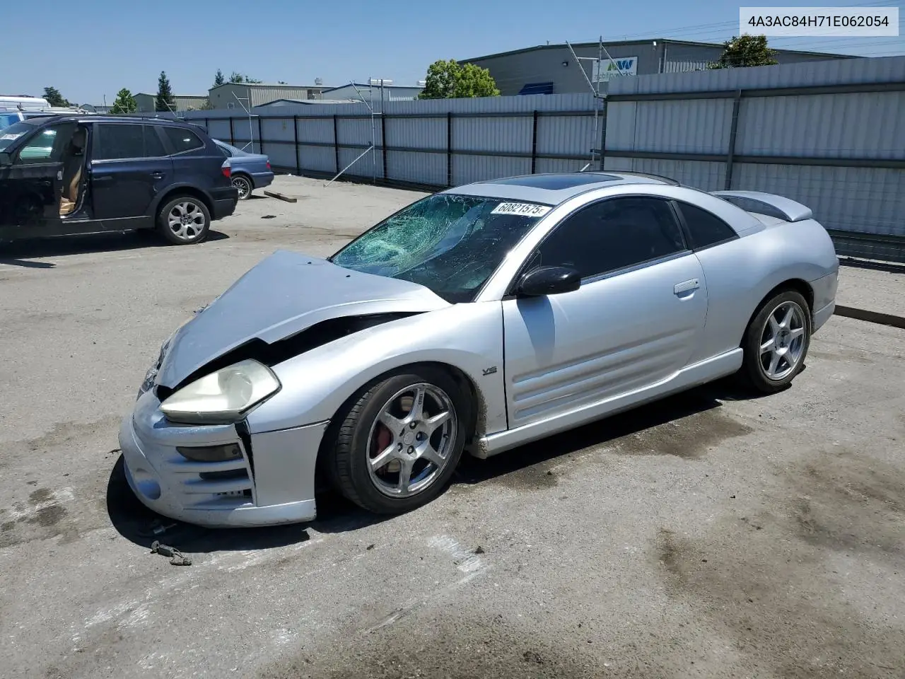 2001 Mitsubishi Eclipse Gt VIN: 4A3AC84H71E062054 Lot: 60821575