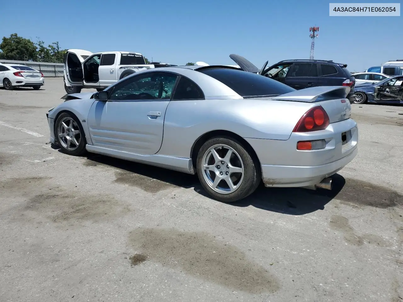 2001 Mitsubishi Eclipse Gt VIN: 4A3AC84H71E062054 Lot: 60821575