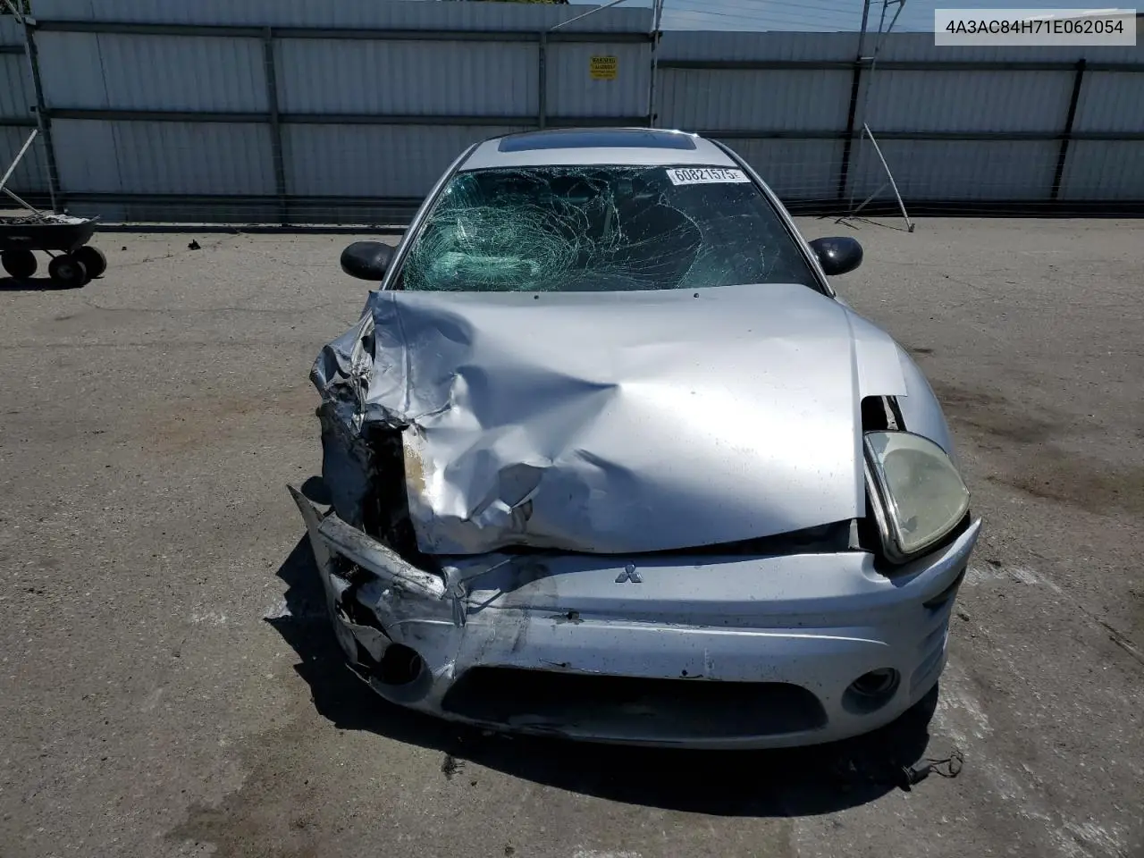 2001 Mitsubishi Eclipse Gt VIN: 4A3AC84H71E062054 Lot: 60821575