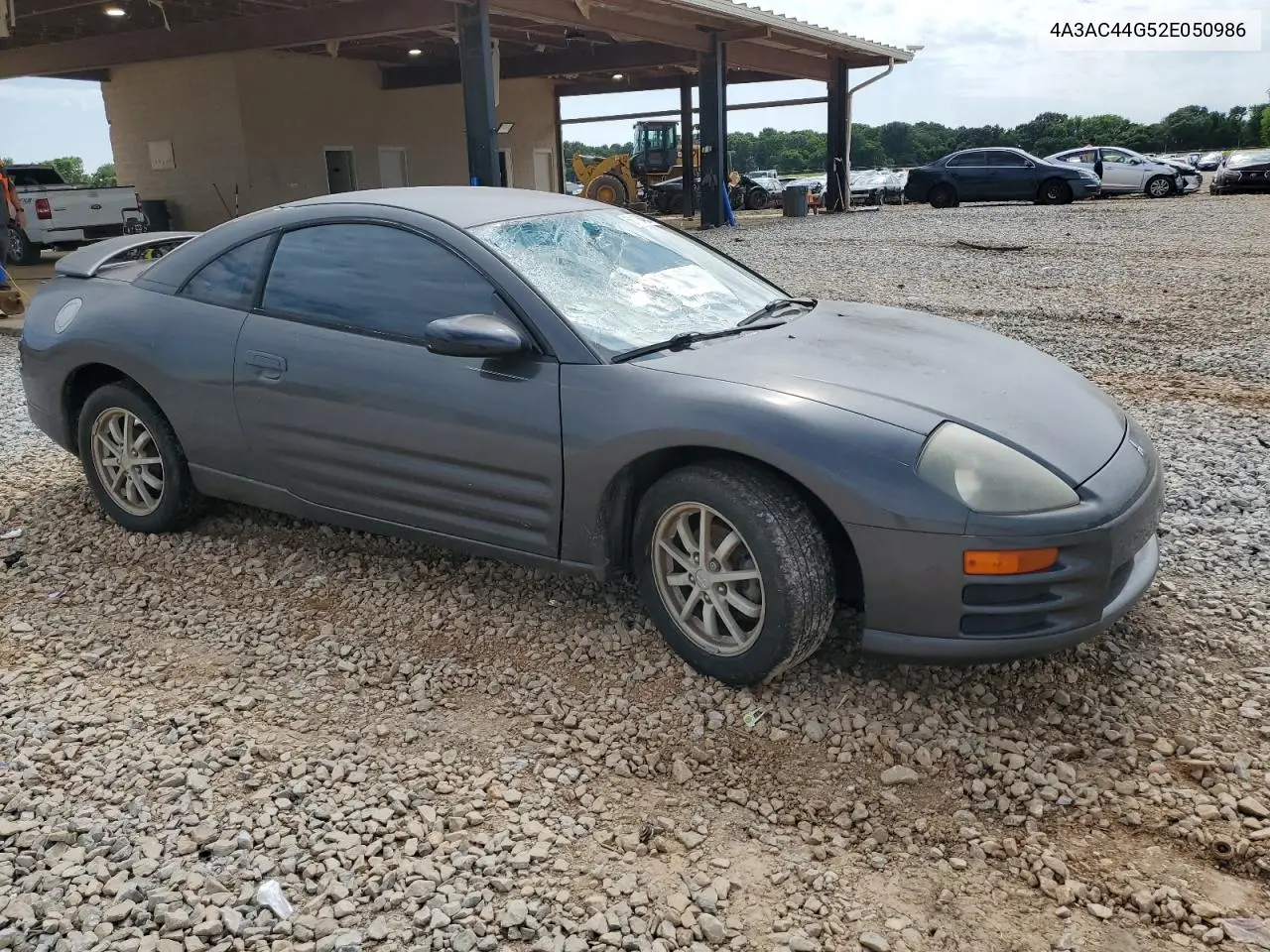 2002 Mitsubishi Eclipse Gs VIN: 4A3AC44G52E050986 Lot: 58176405