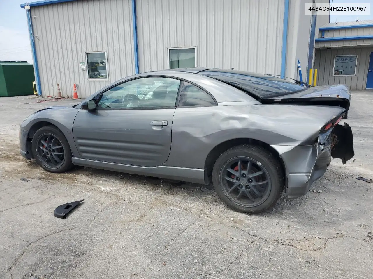 2002 Mitsubishi Eclipse Gt VIN: 4A3AC54H22E100967 Lot: 59558805