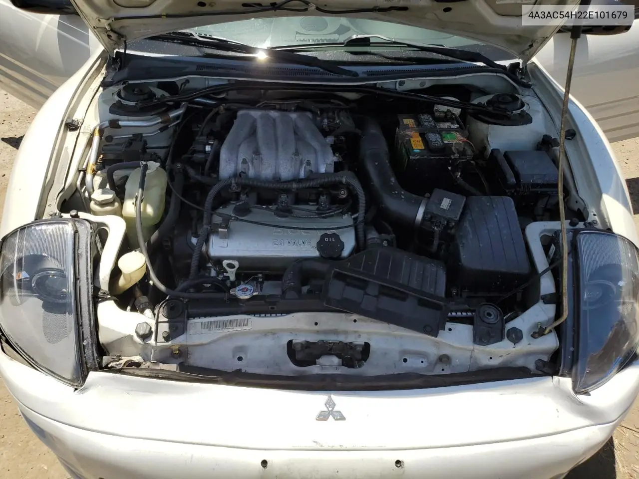 2002 Mitsubishi Eclipse Gt VIN: 4A3AC54H22E101679 Lot: 60717015