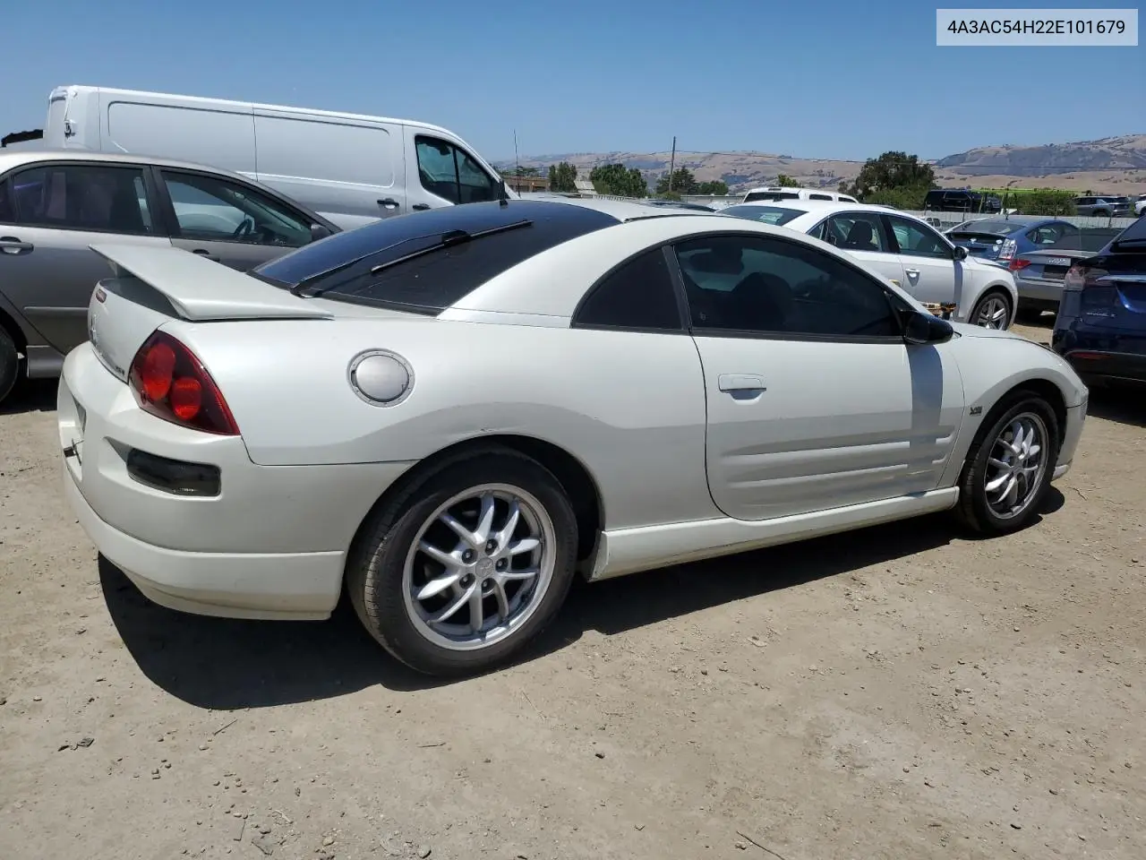 2002 Mitsubishi Eclipse Gt VIN: 4A3AC54H22E101679 Lot: 60717015