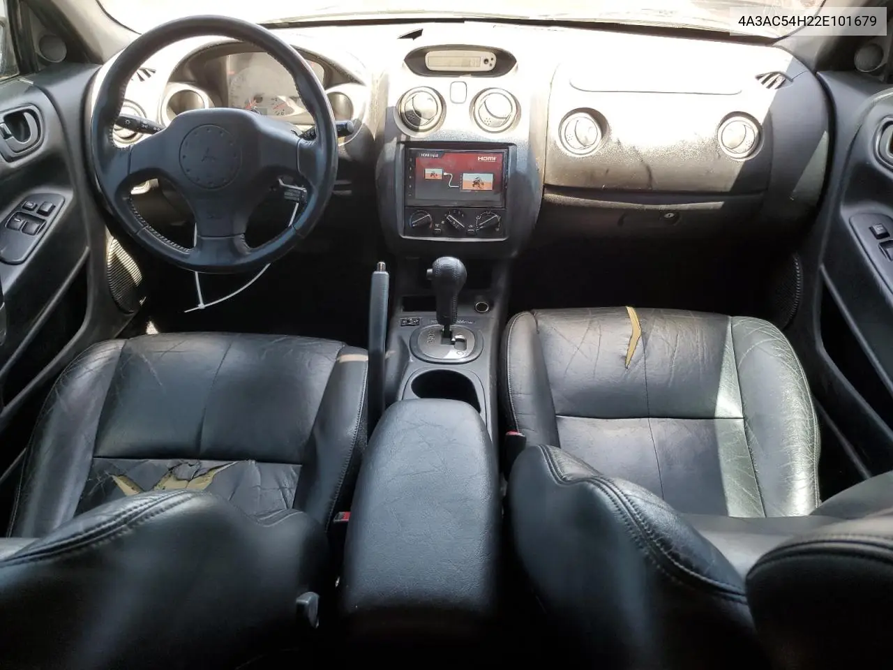 2002 Mitsubishi Eclipse Gt VIN: 4A3AC54H22E101679 Lot: 60717015