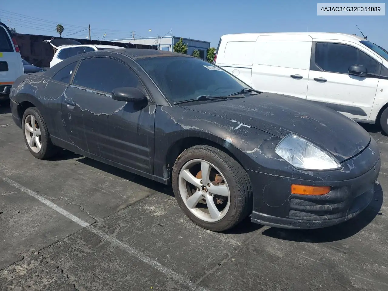 2002 Mitsubishi Eclipse Rs VIN: 4A3AC34G32E054089 Lot: 60930765