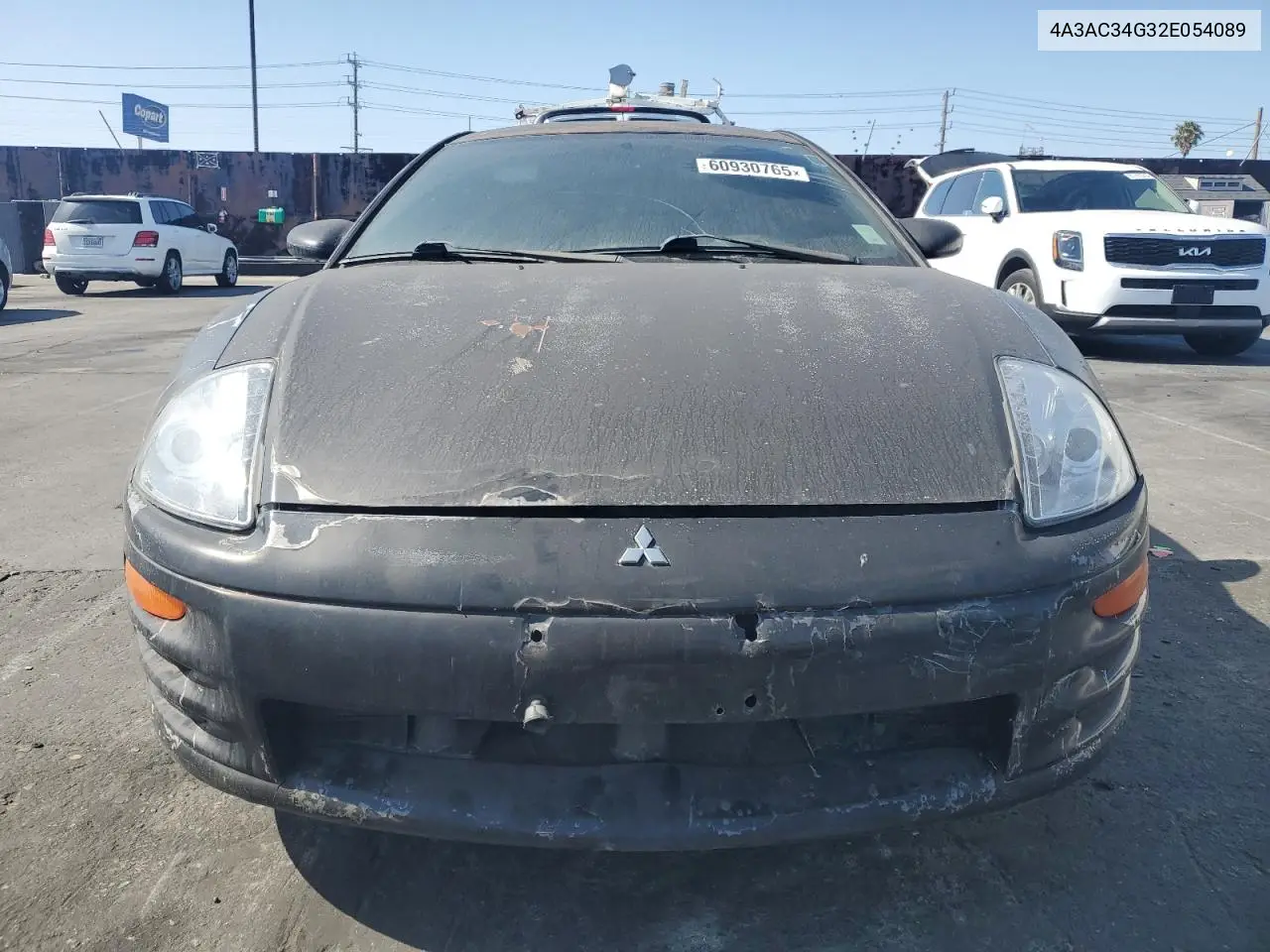 2002 Mitsubishi Eclipse Rs VIN: 4A3AC34G32E054089 Lot: 60930765