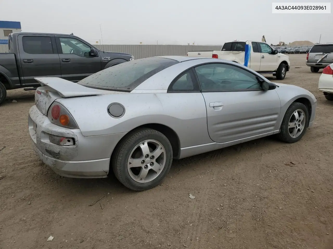 2003 Mitsubishi Eclipse Gs VIN: 4A3AC44G93E028961 Lot: 48508975