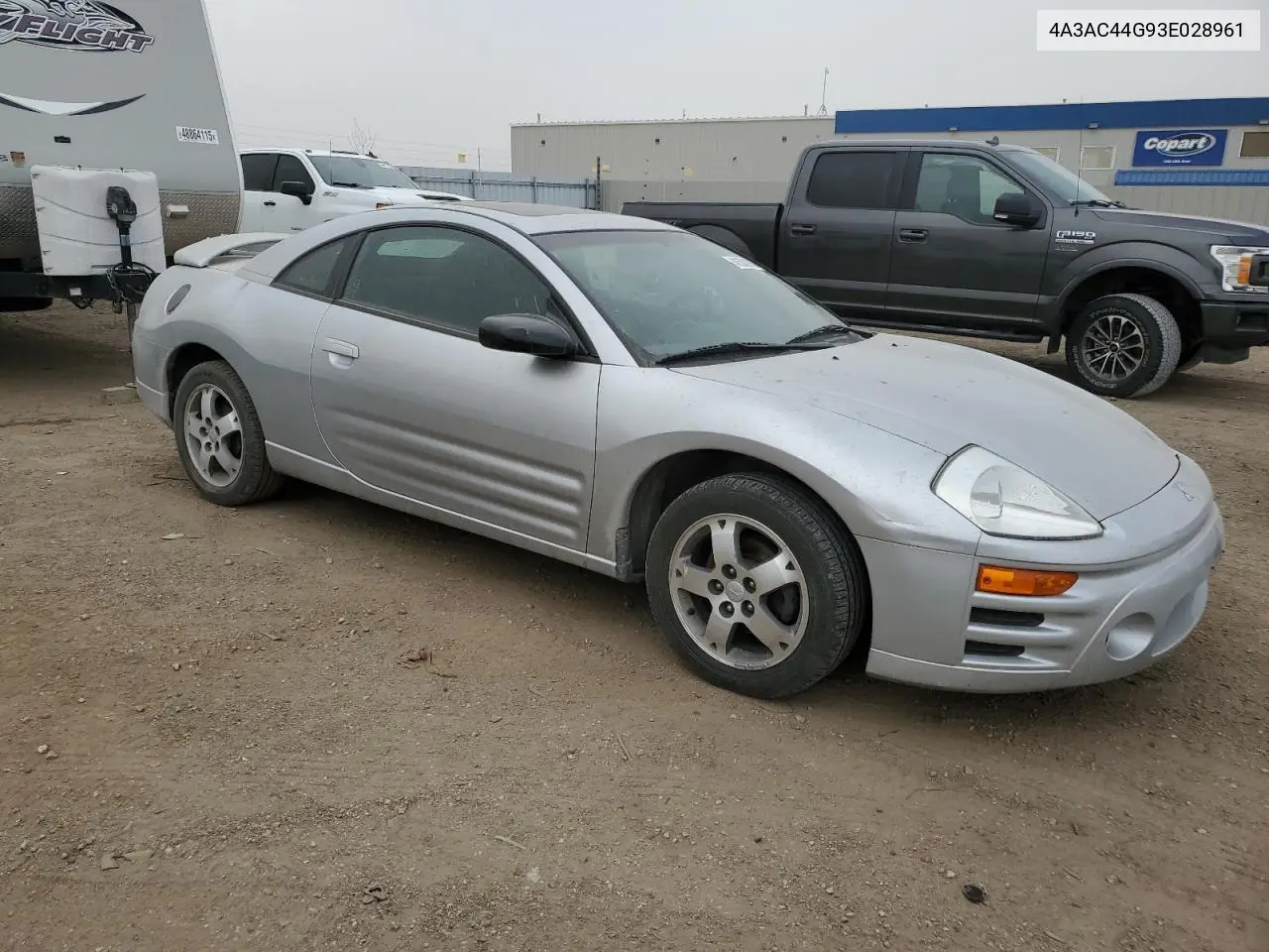 2003 Mitsubishi Eclipse Gs VIN: 4A3AC44G93E028961 Lot: 48508975