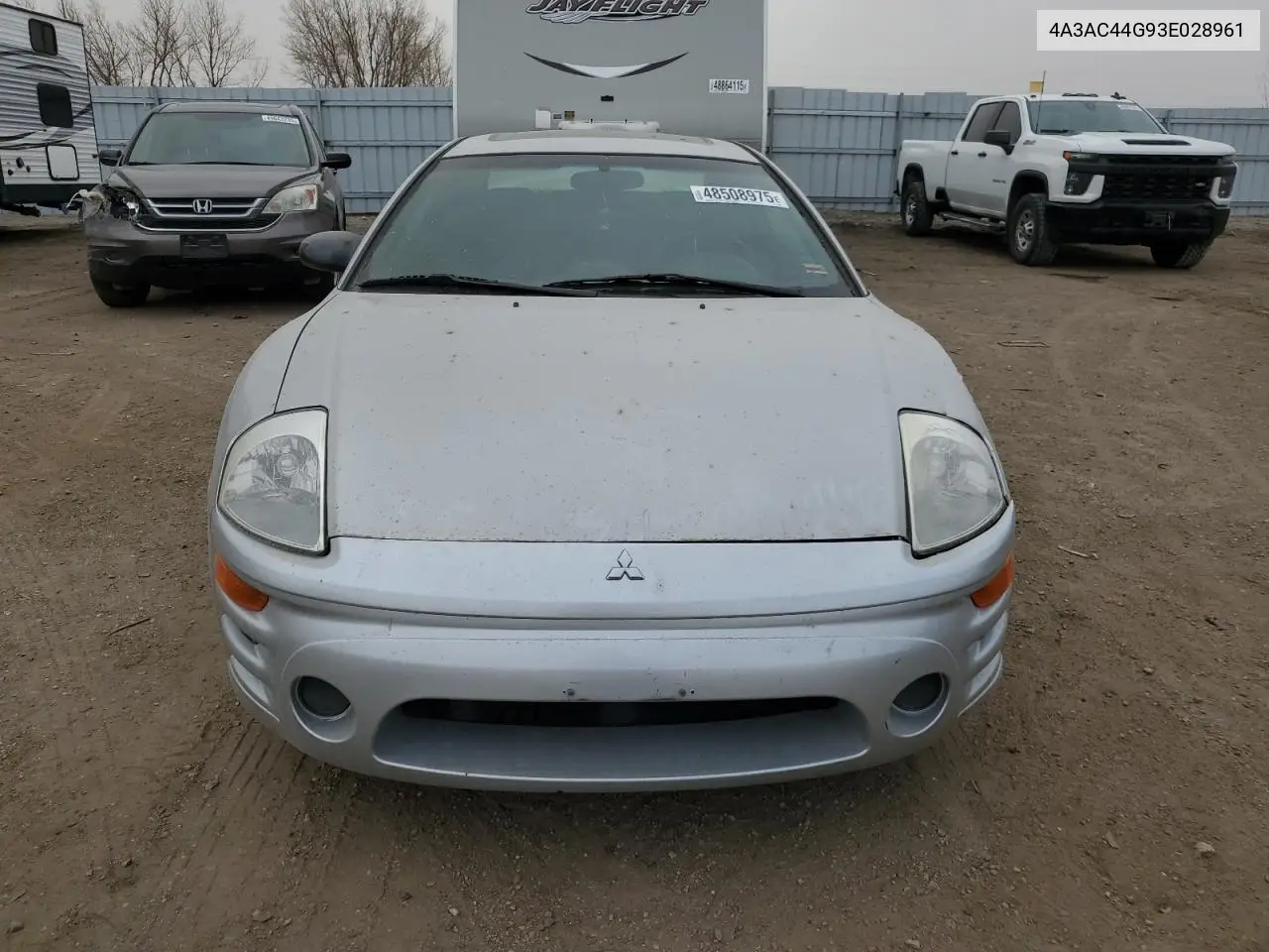 2003 Mitsubishi Eclipse Gs VIN: 4A3AC44G93E028961 Lot: 48508975
