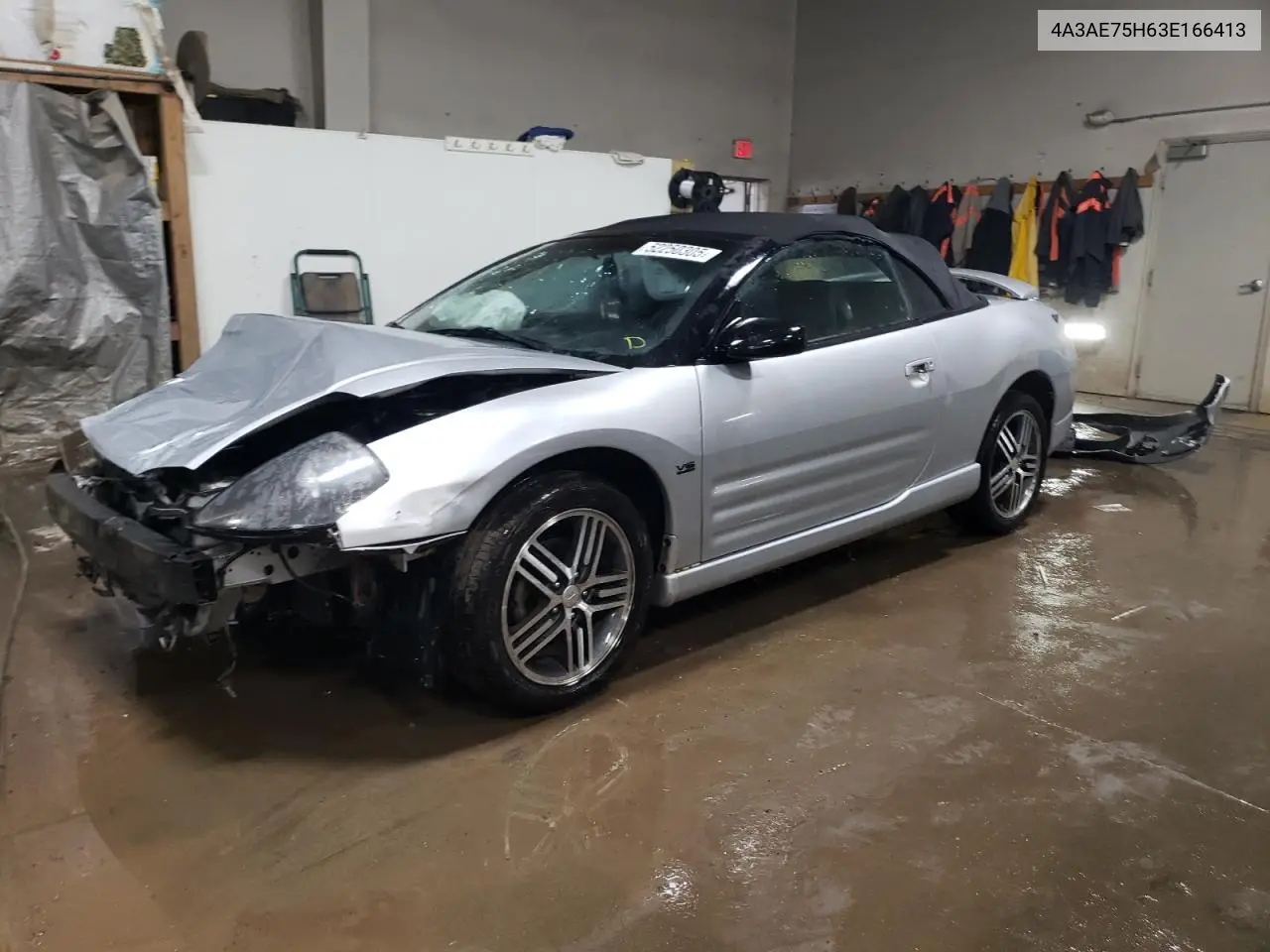 2003 Mitsubishi Eclipse Spyder Gts VIN: 4A3AE75H63E166413 Lot: 52250305