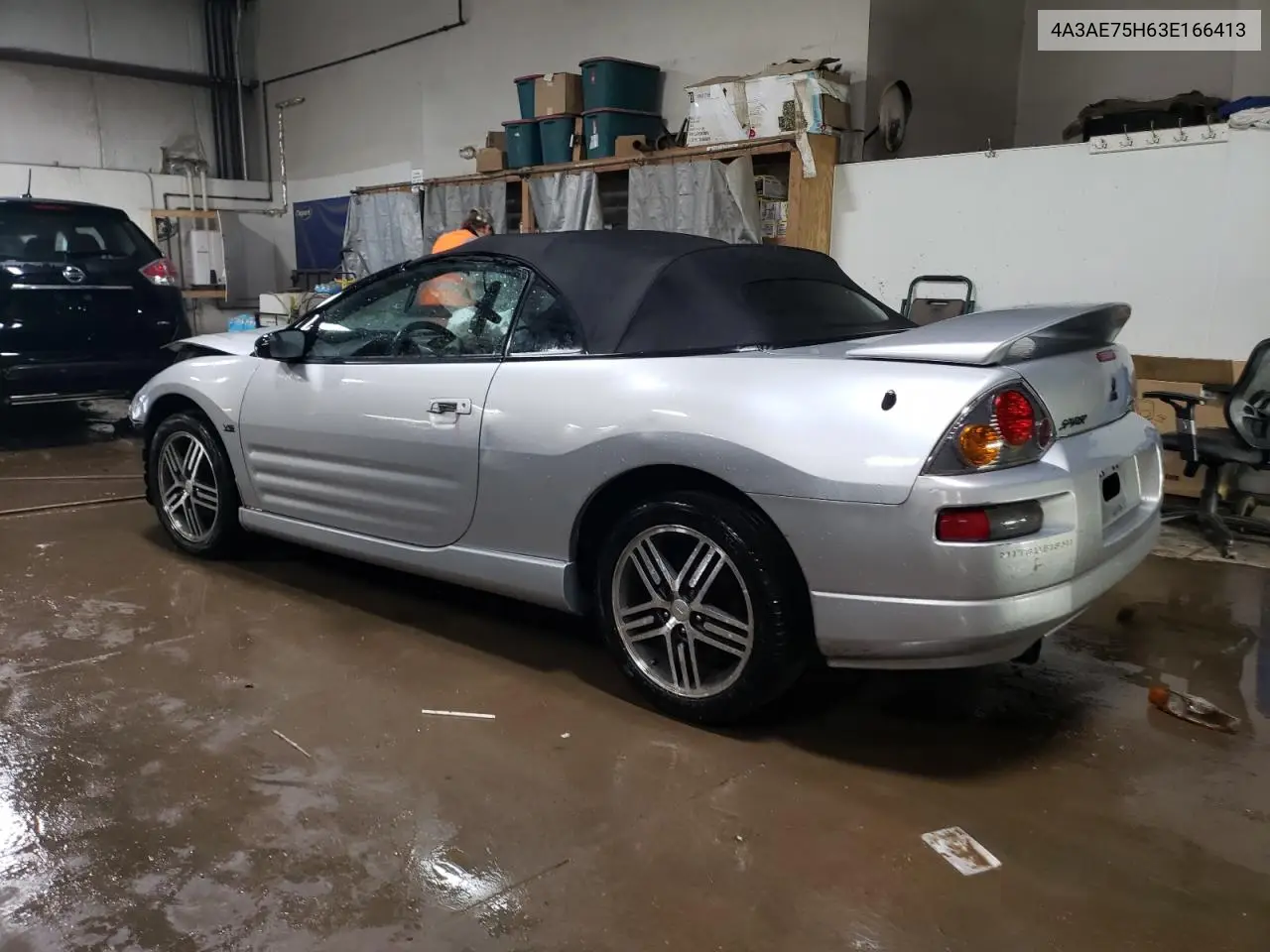 2003 Mitsubishi Eclipse Spyder Gts VIN: 4A3AE75H63E166413 Lot: 52250305