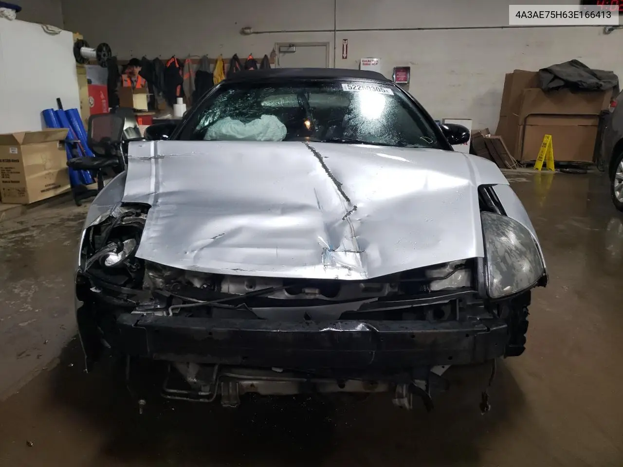 2003 Mitsubishi Eclipse Spyder Gts VIN: 4A3AE75H63E166413 Lot: 52250305