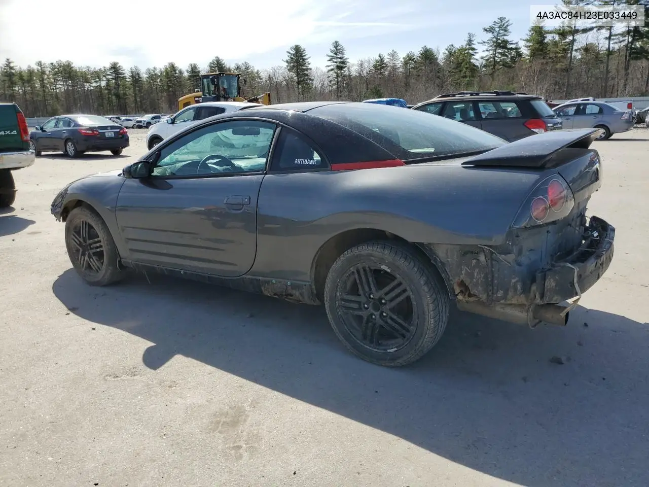 2003 Mitsubishi Eclipse Gt VIN: 4A3AC84H23E033449 Lot: 53441105