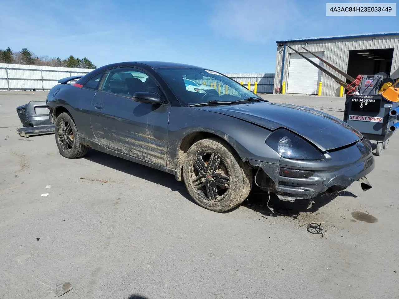 2003 Mitsubishi Eclipse Gt VIN: 4A3AC84H23E033449 Lot: 53441105
