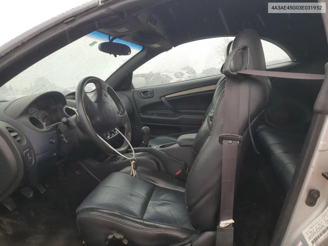 2003 Mitsubishi Eclipse Spyder Gs VIN: 4A3AE45G03E031952 Lot: 53669345