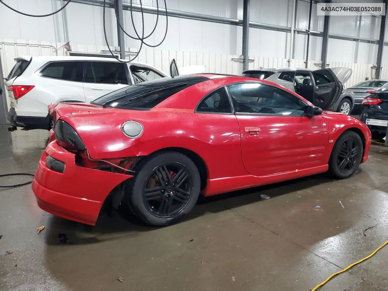 2003 Mitsubishi Eclipse Gts VIN: 4A3AC74H03E052088 Lot: 54222685