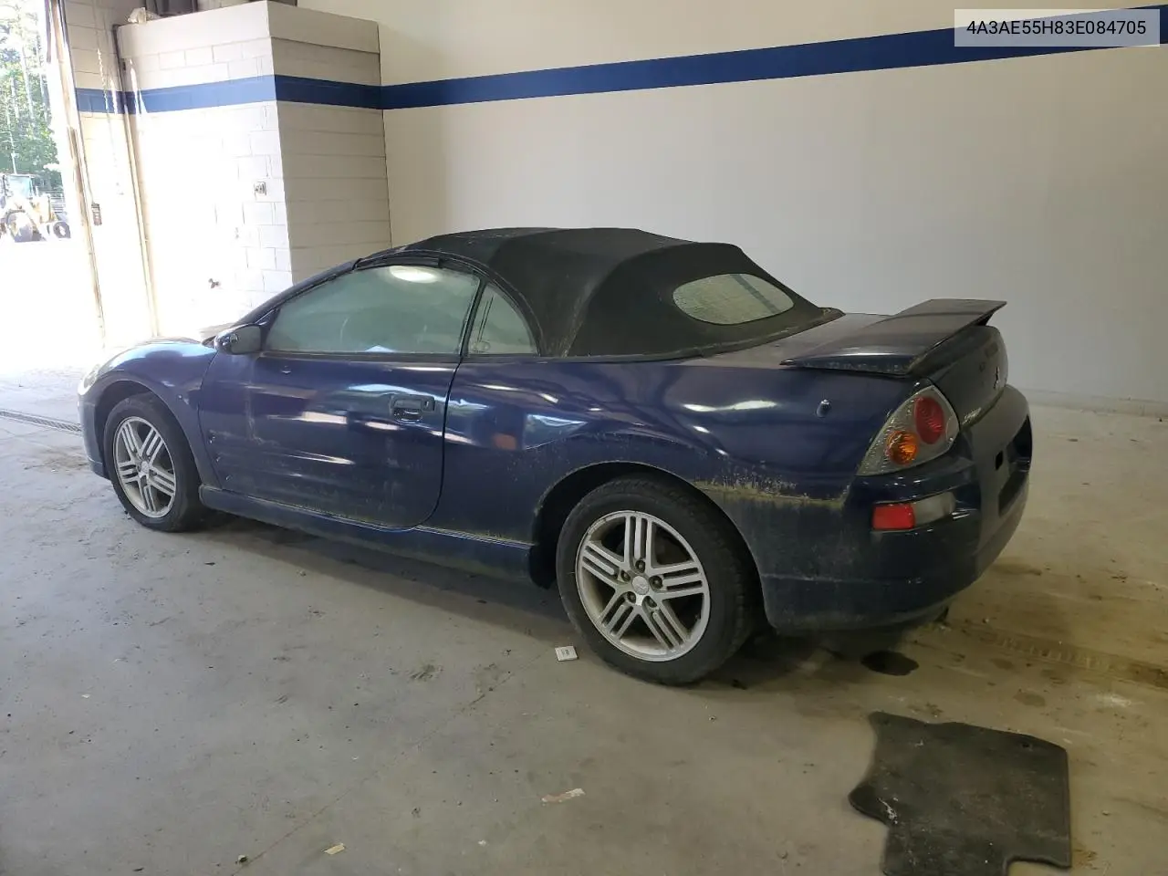 2003 Mitsubishi Eclipse Spyder Gt VIN: 4A3AE55H83E084705 Lot: 56077595