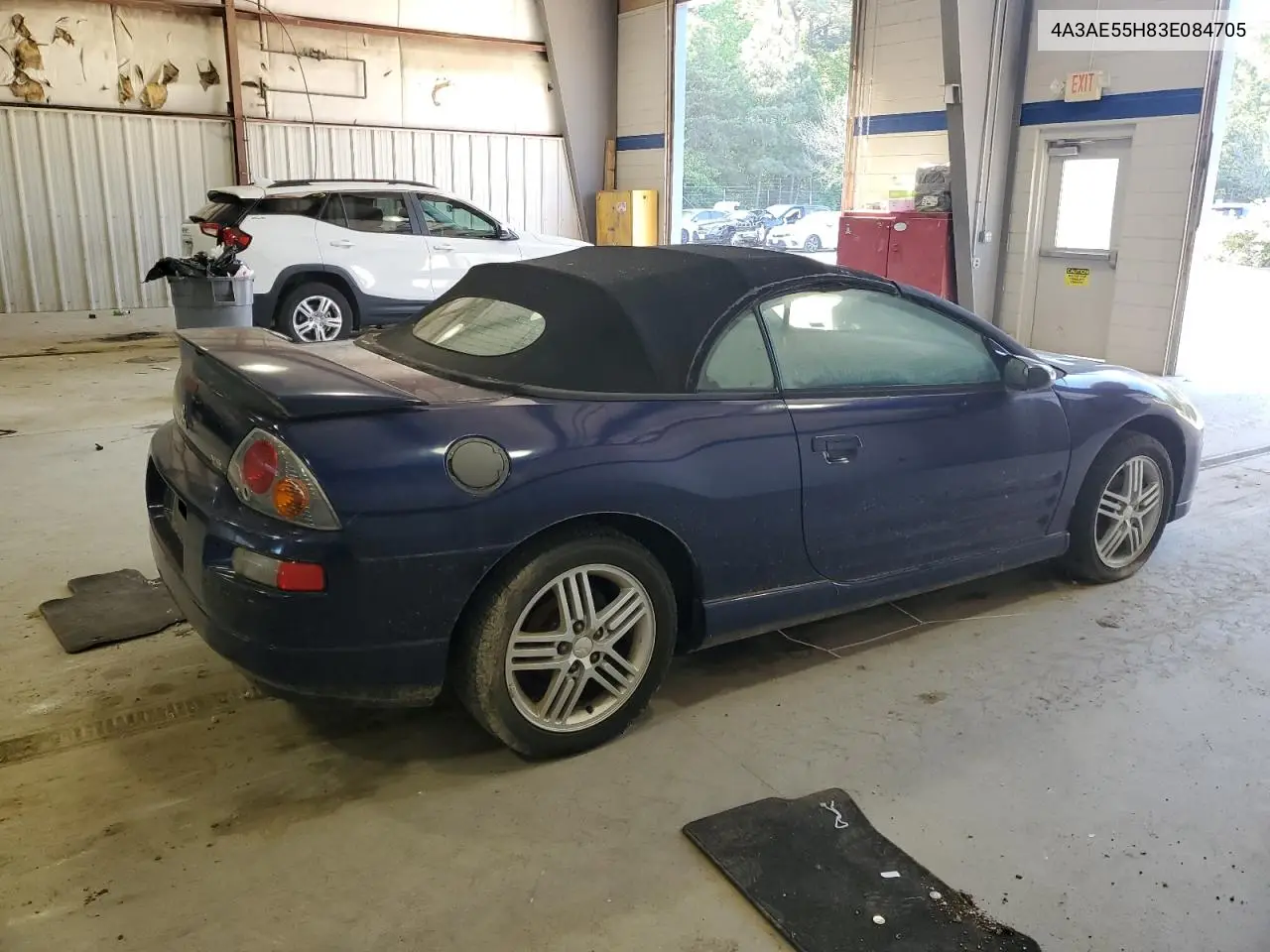 2003 Mitsubishi Eclipse Spyder Gt VIN: 4A3AE55H83E084705 Lot: 56077595