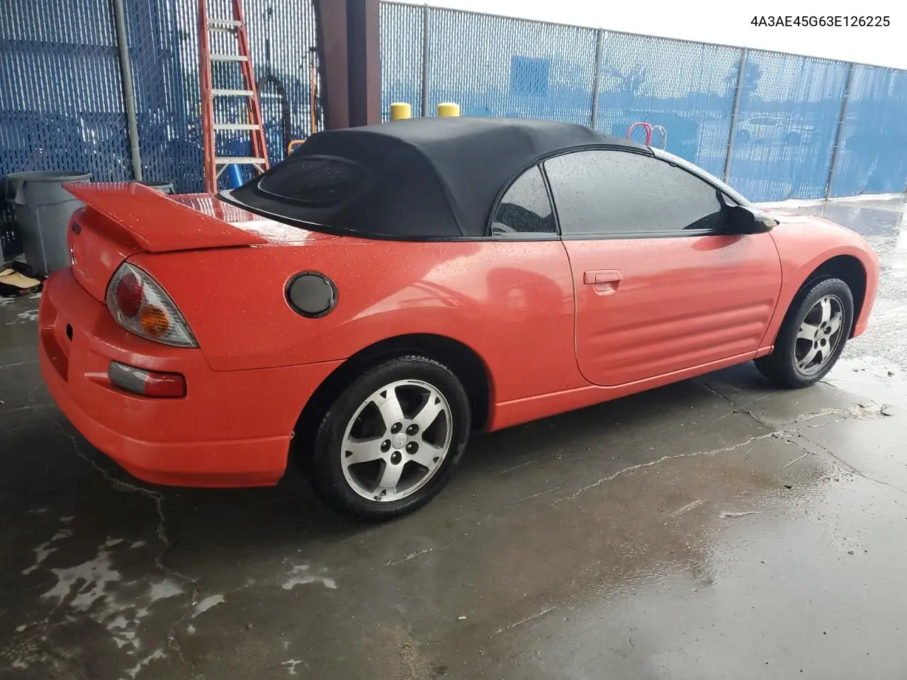 2003 Mitsubishi Eclipse Spyder Gs VIN: 4A3AE45G63E126225 Lot: 56479855