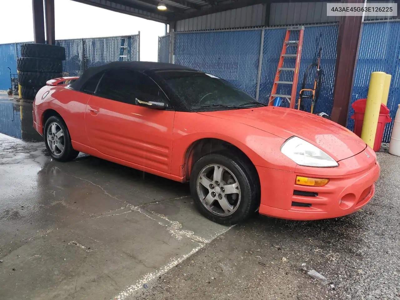 2003 Mitsubishi Eclipse Spyder Gs VIN: 4A3AE45G63E126225 Lot: 56479855
