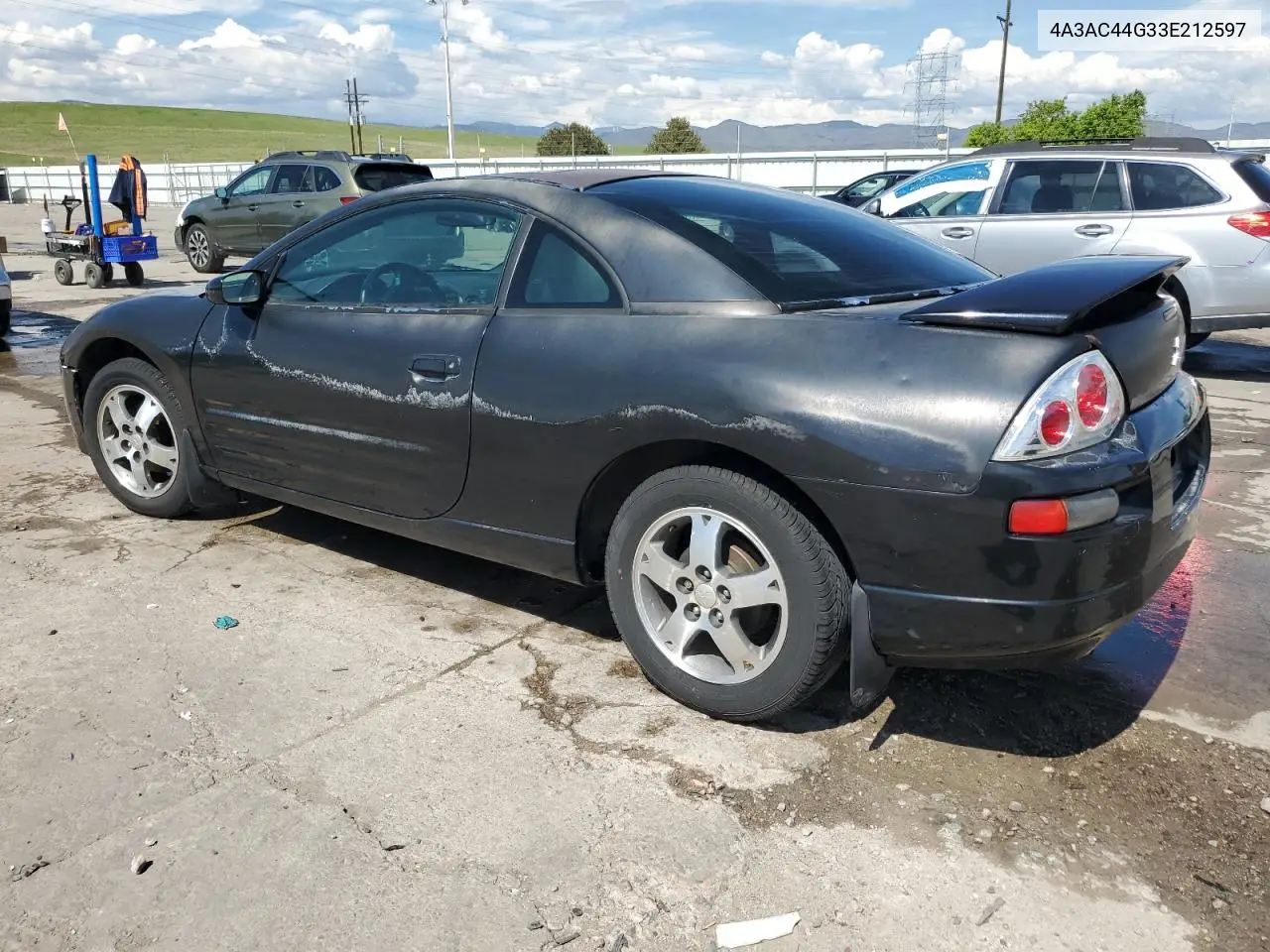 2003 Mitsubishi Eclipse Gs VIN: 4A3AC44G33E212597 Lot: 56540225
