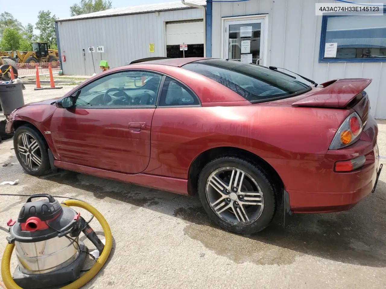 2003 Mitsubishi Eclipse Gts VIN: 4A3AC74H33E145123 Lot: 57286125