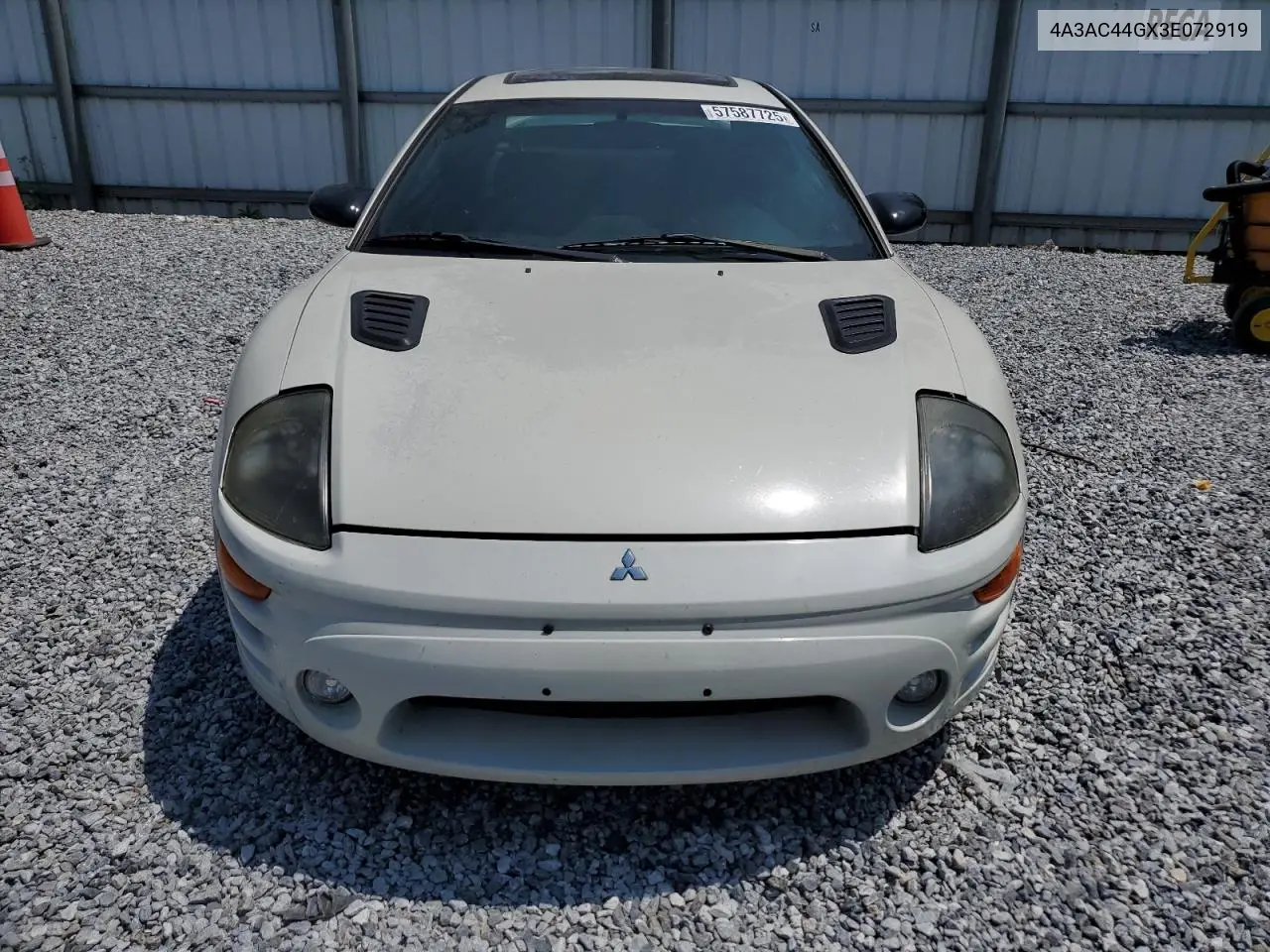 2003 Mitsubishi Eclipse Gs VIN: 4A3AC44GX3E072919 Lot: 57587725