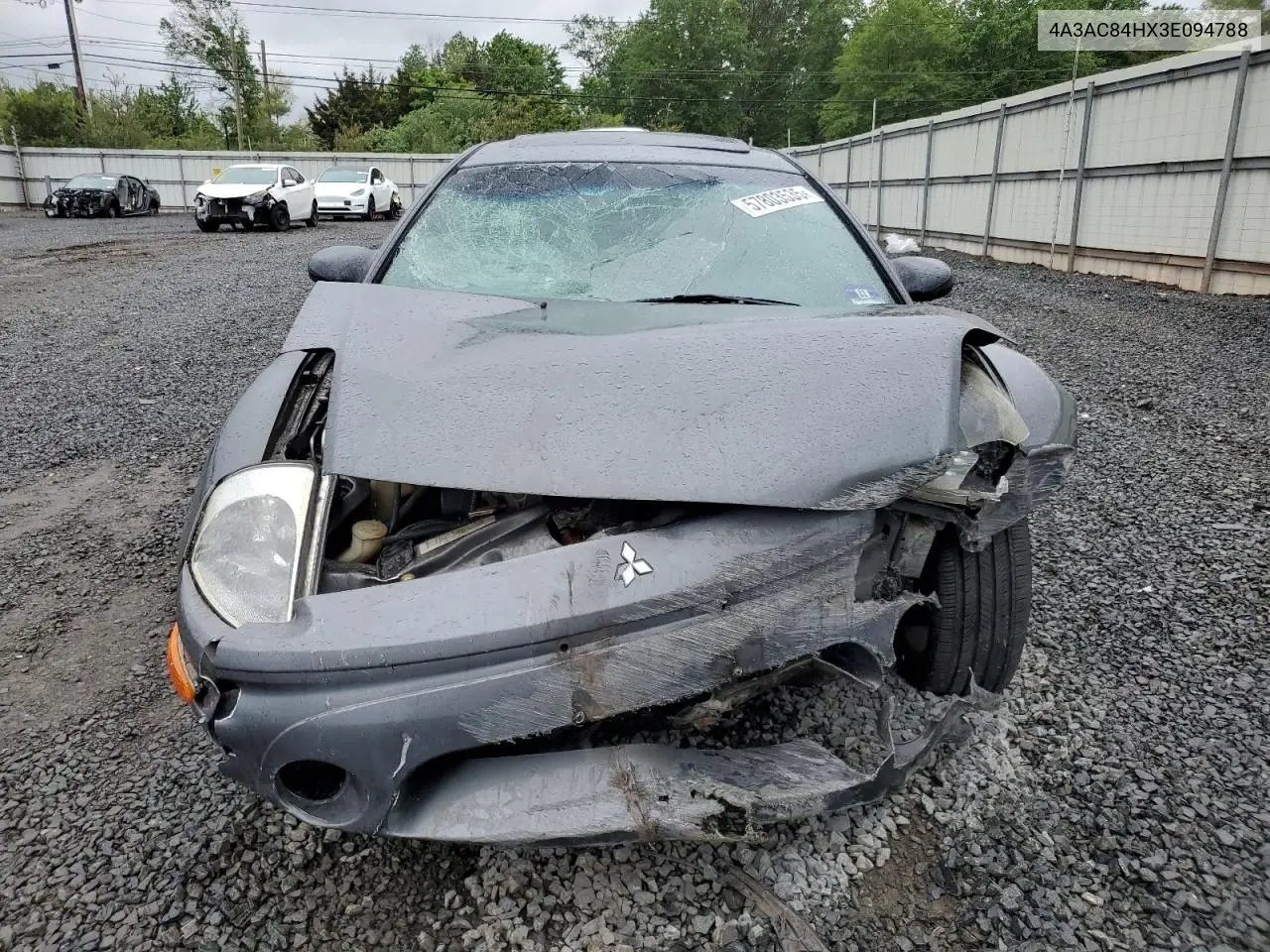 2003 Mitsubishi Eclipse Gt VIN: 4A3AC84HX3E094788 Lot: 57803535