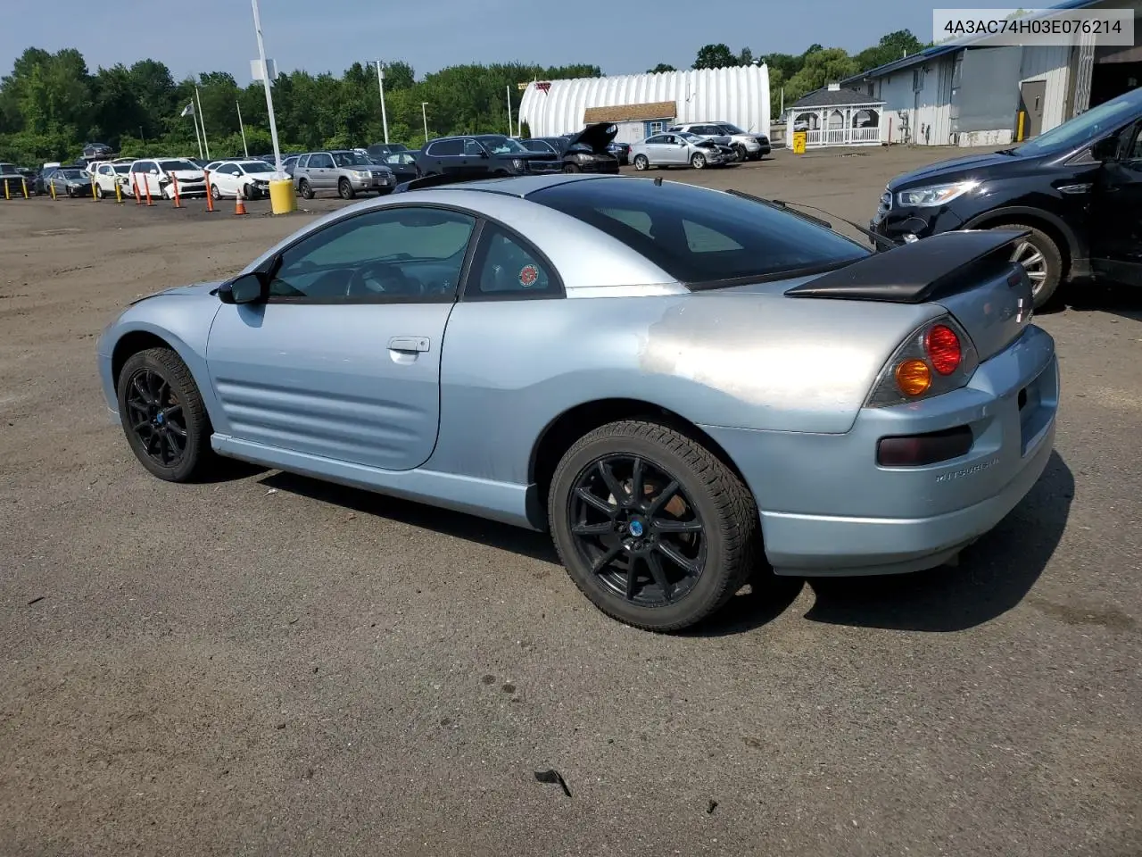 2003 Mitsubishi Eclipse Gts VIN: 4A3AC74H03E076214 Lot: 60226435