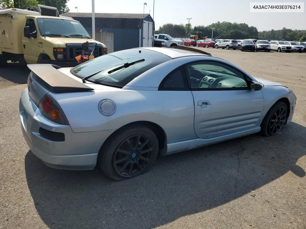 2003 Mitsubishi Eclipse Gts VIN: 4A3AC74H03E076214 Lot: 60226435