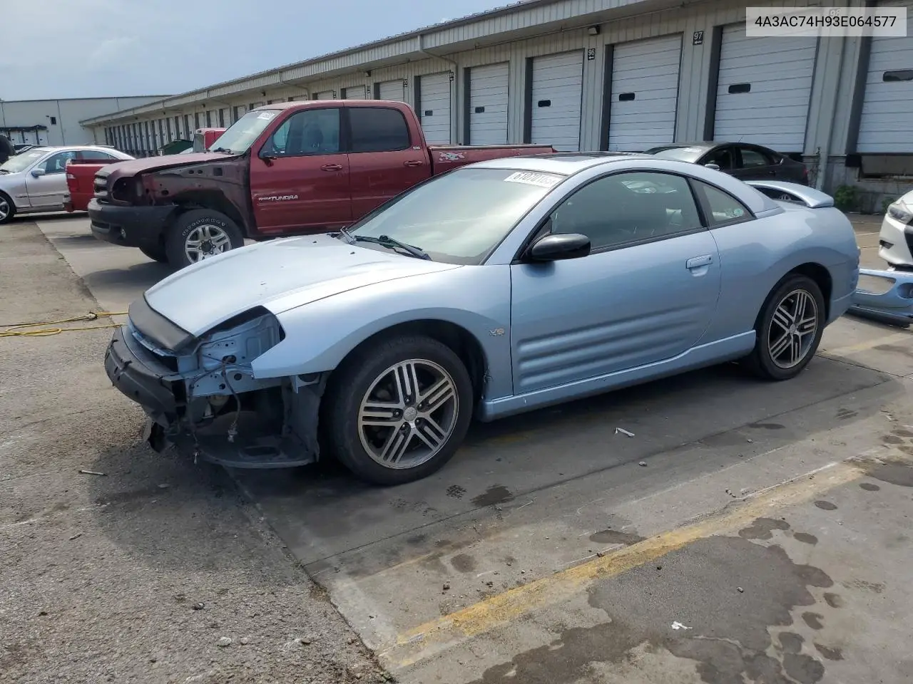 2003 Mitsubishi Eclipse Gts VIN: 4A3AC74H93E064577 Lot: 61070165