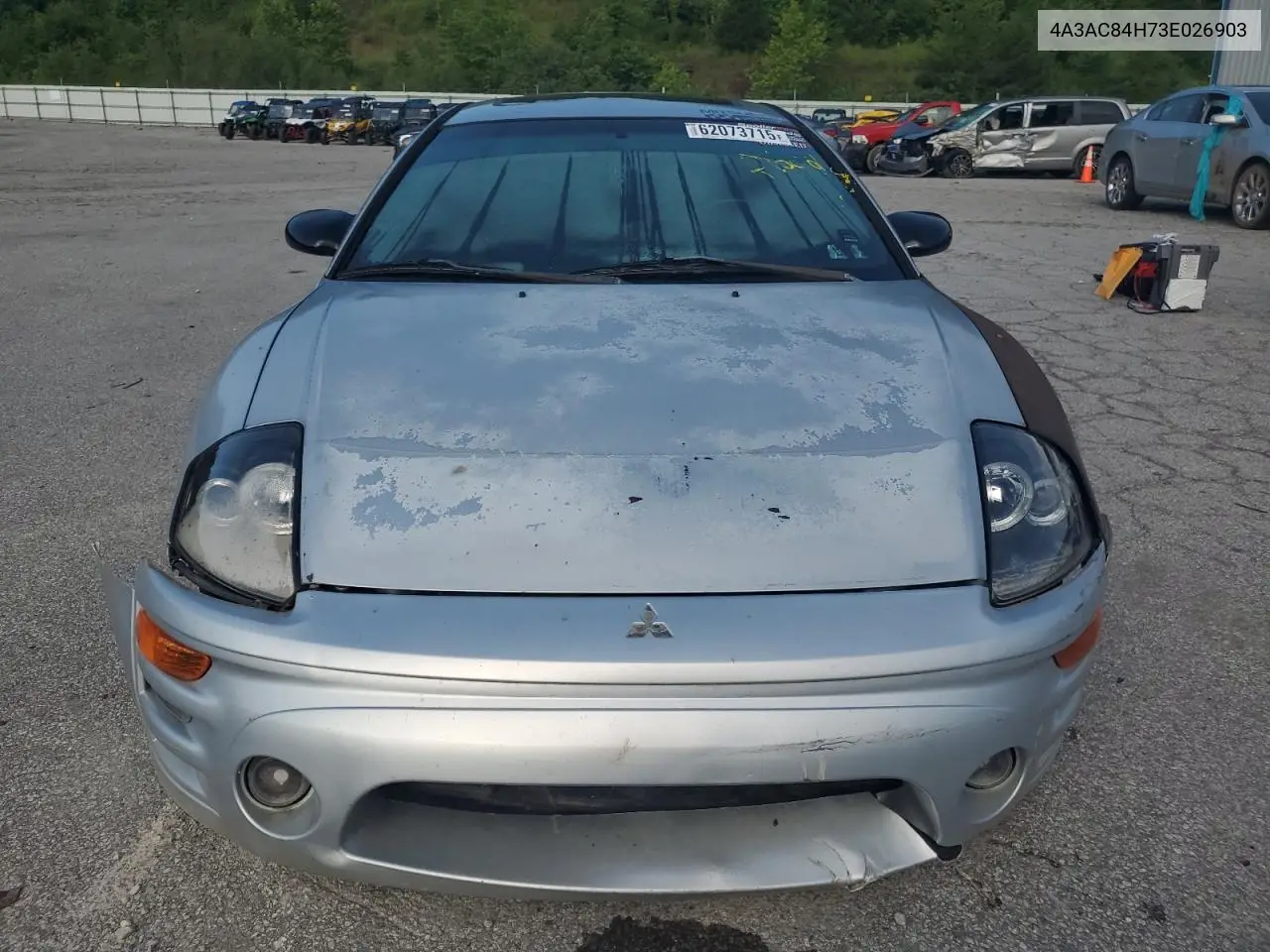 2003 Mitsubishi Eclipse Gt VIN: 4A3AC84H73E026903 Lot: 62073715