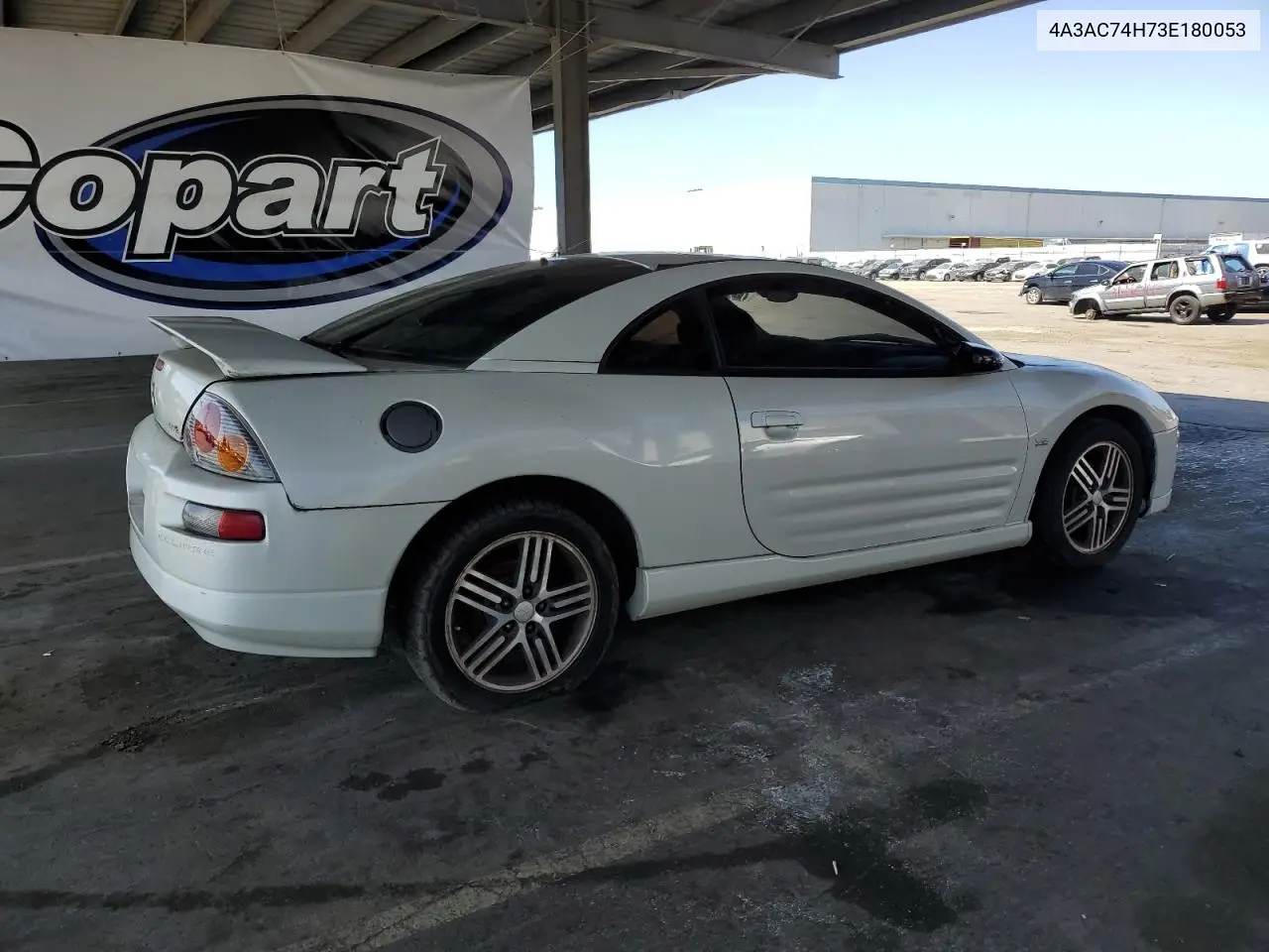2003 Mitsubishi Eclipse Gts VIN: 4A3AC74H73E180053 Lot: 62402885