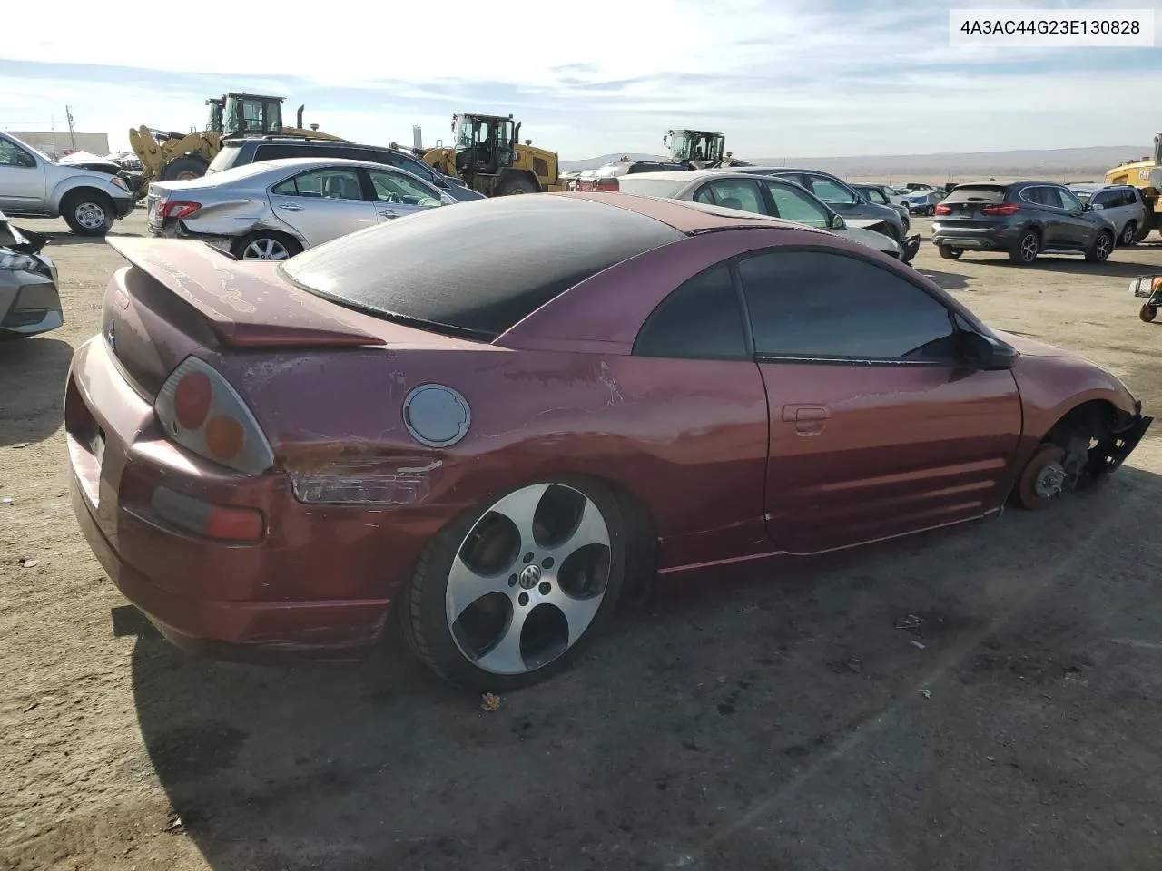2003 Mitsubishi Eclipse Gs VIN: 4A3AC44G23E130828 Lot: 86833194