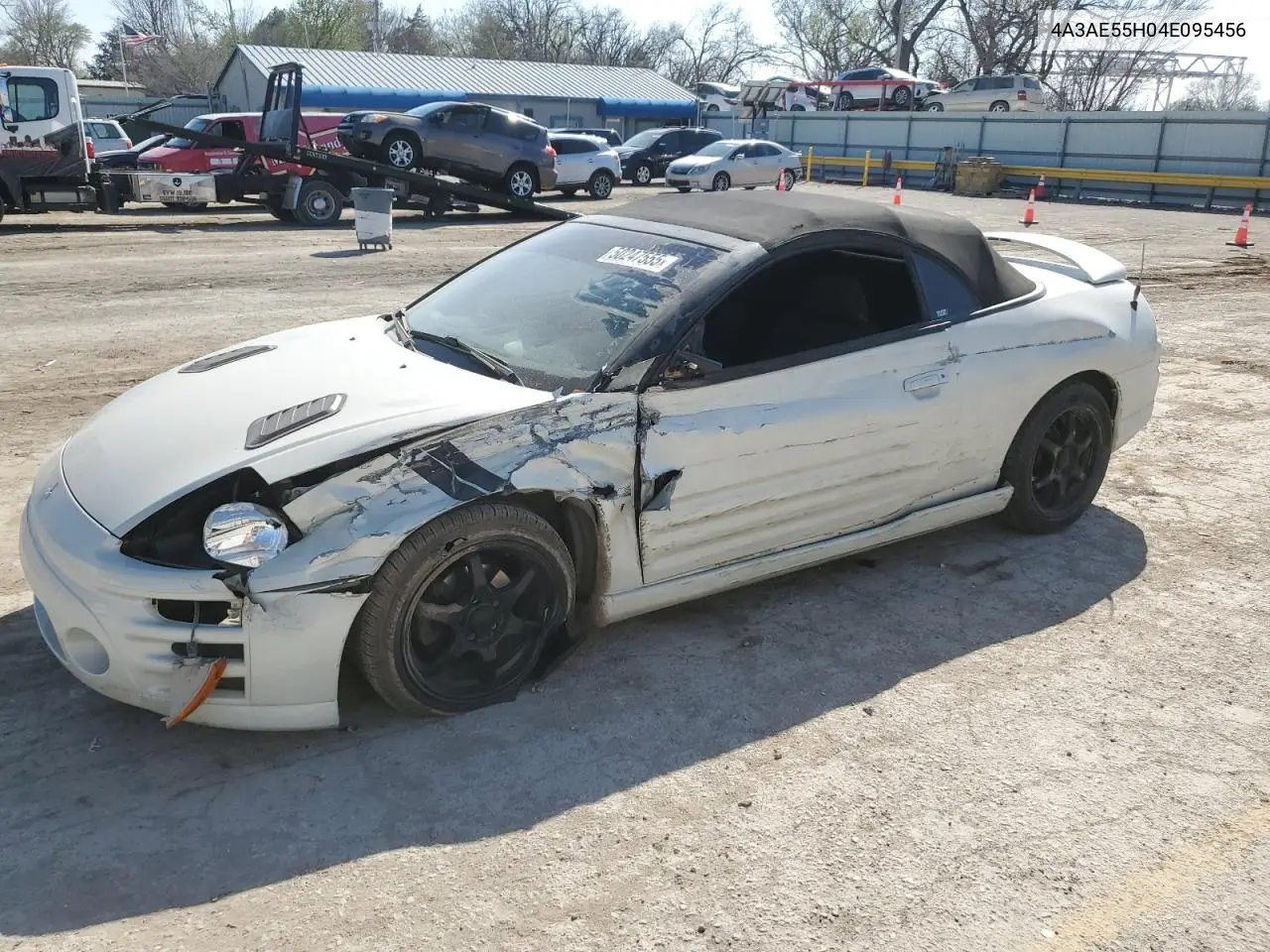 2004 Mitsubishi Eclipse Spyder Gt VIN: 4A3AE55H04E095456 Lot: 50247555