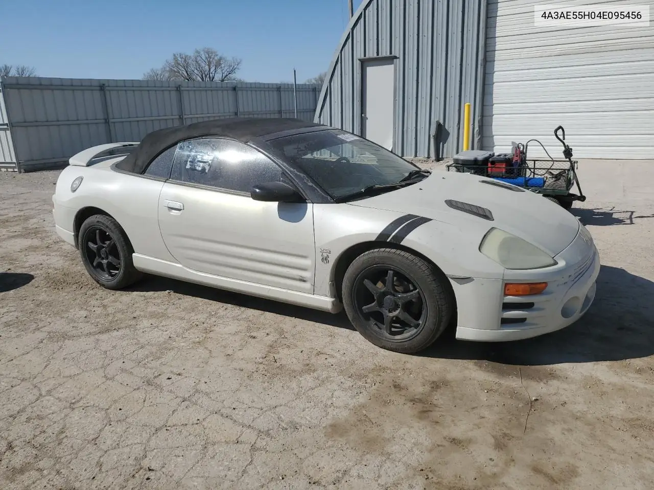 2004 Mitsubishi Eclipse Spyder Gt VIN: 4A3AE55H04E095456 Lot: 50247555