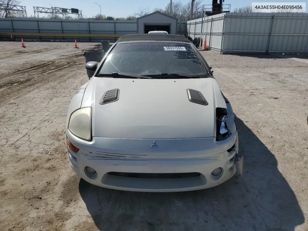 2004 Mitsubishi Eclipse Spyder Gt VIN: 4A3AE55H04E095456 Lot: 50247555