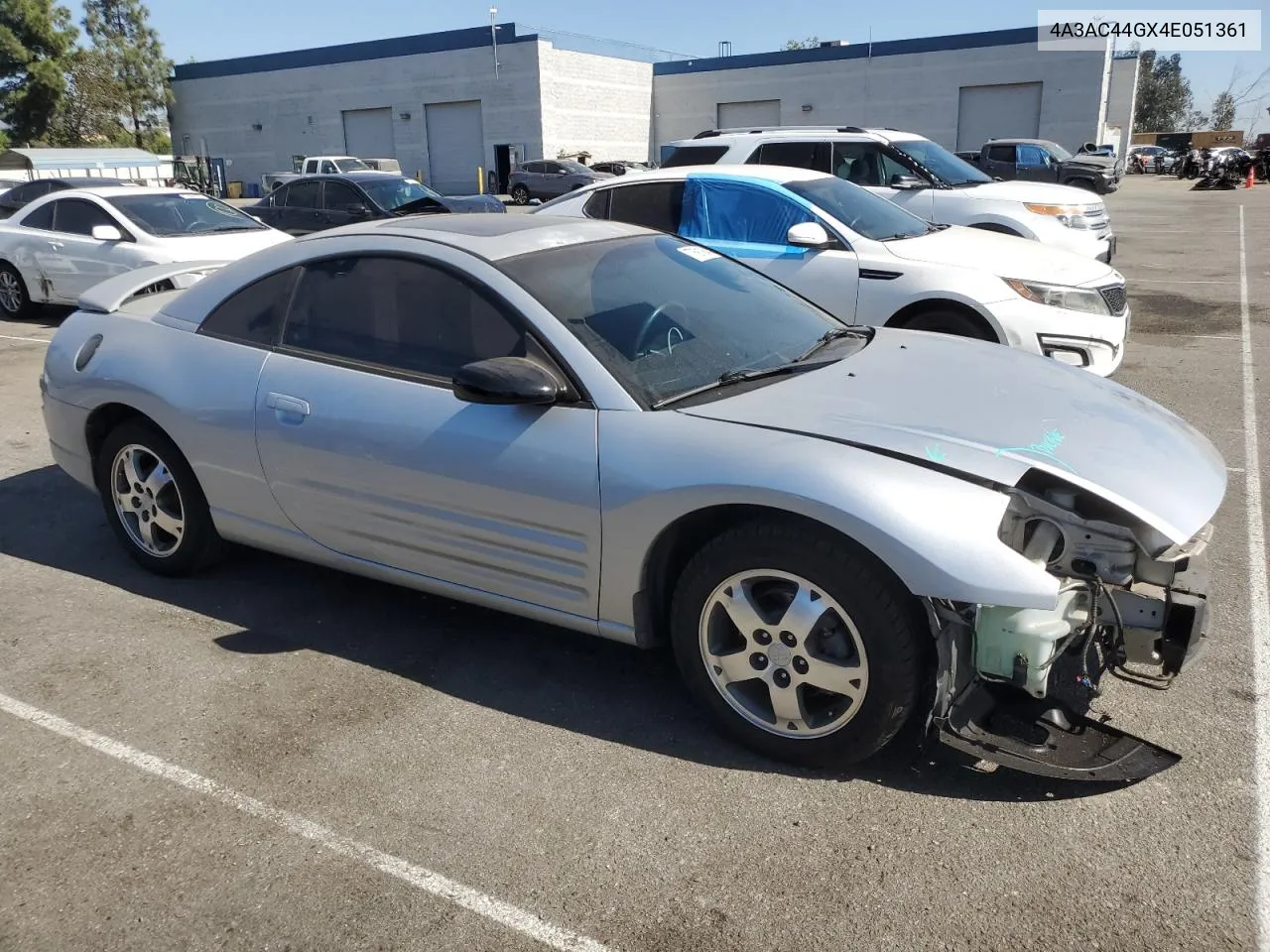 2004 Mitsubishi Eclipse Gs VIN: 4A3AC44GX4E051361 Lot: 77691064