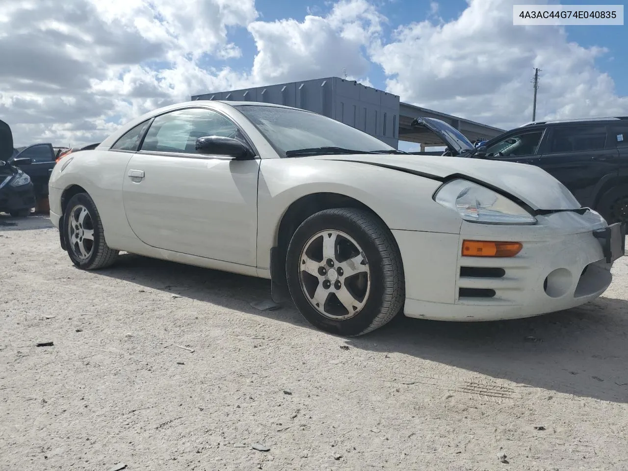 2004 Mitsubishi Eclipse Gs VIN: 4A3AC44G74E040835 Lot: 83366404